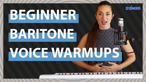 Beginner Baritone Warmups Made Easy | 30 Day Singer - YouTube