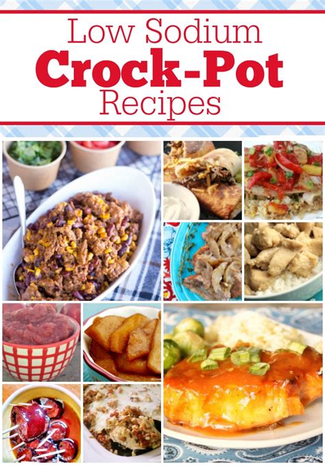 170+ Low Sodium Crock-Pot Recipes - Crock-Pot Ladies