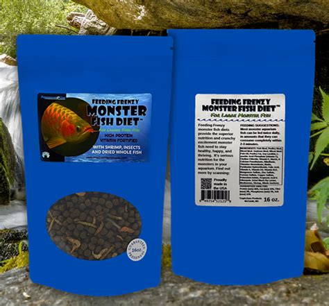 Aquaculture-One Feeding Frenzy Monster Fish Diet - TropicZone Specialty Pet Foods