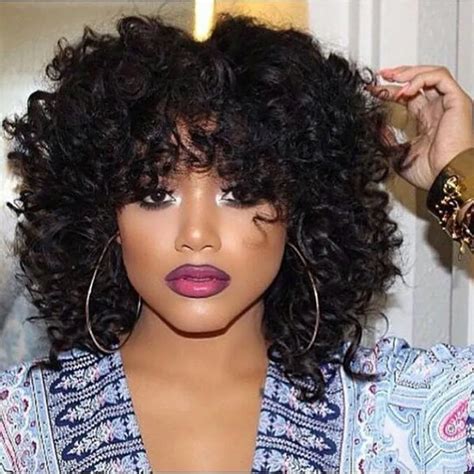 Newest Short curly synthetic wig hair Cheap Afro kinky curly wig for ...