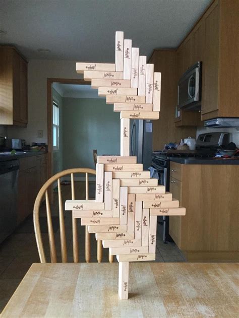 16 Cool Things To Build With Jenga Blocks | Oddblocks