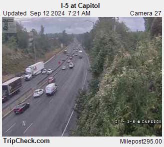 I-5 at Capitol, Oregon Road and Traffic Cam