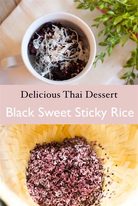 How to Steam Thai Black Sticky Rice - Authentic Khao Niew Dam