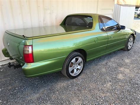 Holden Commodore Ute S VY 2003 Green - Used Vehicle Sales