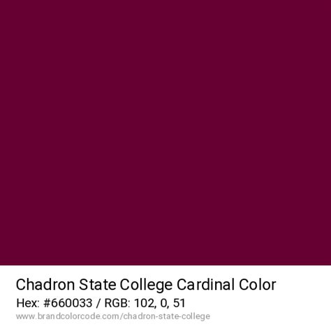 Chadron State College Brand Color Codes » BrandColorCode.com