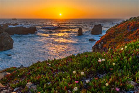 California Big Sur Coast Sunset Fine Art Photo Print | Photos by Joseph C. Filer