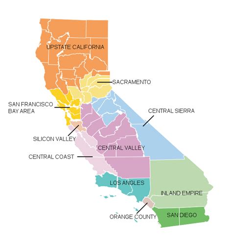 Industry Map of California - TeamCalifornia