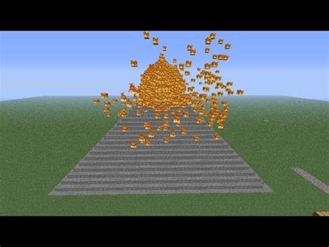 Minecraft - Best Volcano Eruption Ever (Mod) - YouTube