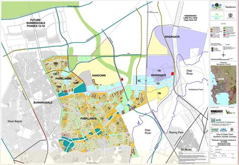 Parklands Cape Town map - Map of parklands Cape Town (Western Cape - South Africa)