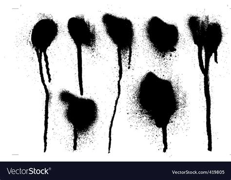 Spray paint Royalty Free Vector Image - VectorStock