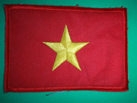 VC Communist Flag Patch From Vietnam War Era | #3906232718