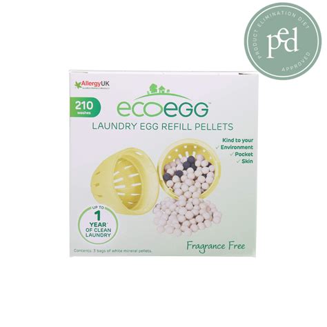 Ecoegg EELER210FF Laundry Egg Refill Fragrance Free, 210 Loads – pare