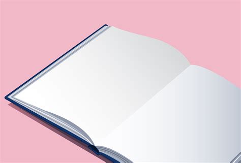 the open empty book vector background 533196 Vector Art at Vecteezy