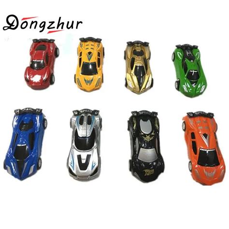 4pcs Random Color Mini Car Toys For Boys Kids Speelgoed Magic Race Car ...