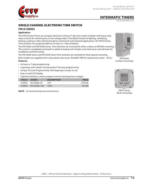 PDF manual for Intermatic Other ST01 Security Timers