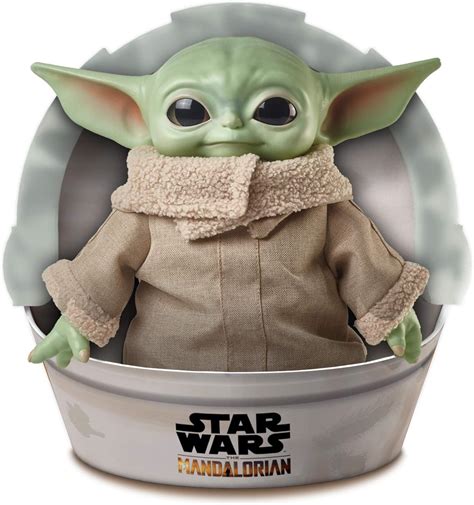 Boneco de Pelúcia Star Wars Baby Yoda 28cm GWD85 - Mattel em Promoção ...