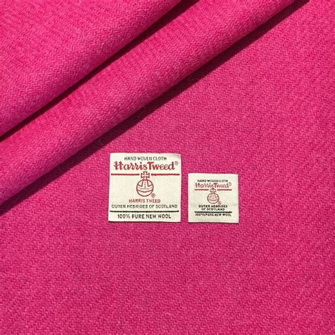 Harris Tweed Fabric 3 Pieces Co-ordinating Trio Pack Bright | Etsy