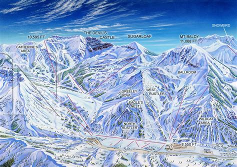 alta skiers only mountain :) | Trail maps, Utah ski resorts, Ski trip