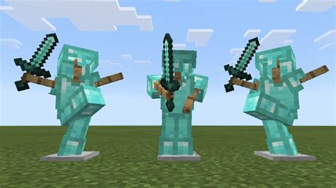 Minecraft Bedrock - How To Pose Armor Stands! - YouTube