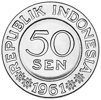 Indonesia 50 Sen KM 14 Prices & Values | NGC