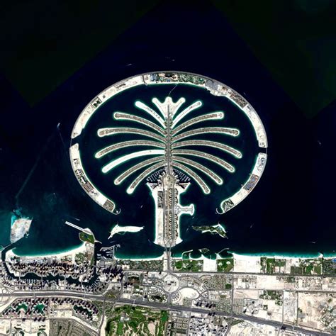 Daily Overview | Earth pictures, Palm jumeirah, Dubai islands