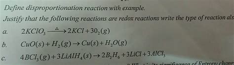 From the given reactions which is a redox reaction?