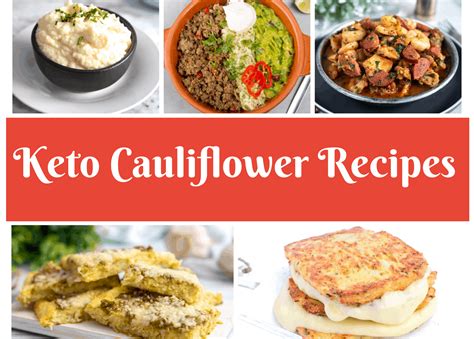 16 Keto Cauliflower Recipes That Are Quick & Easy - Oh So Foodie