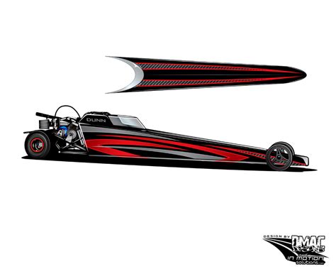 Eye-catching Designs for Jr Dragster Graphics