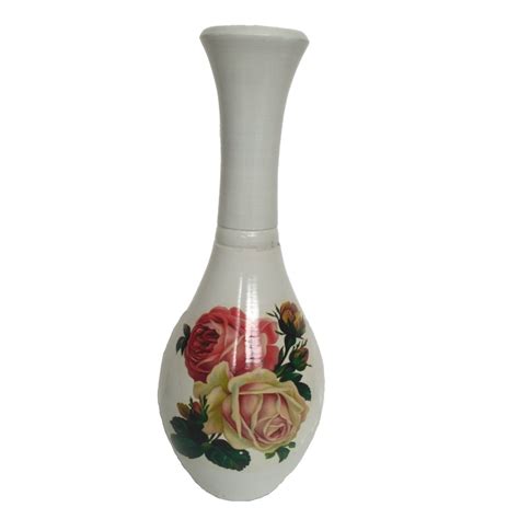 314. Wooden Flower Vase – Sankalan Art Gallery