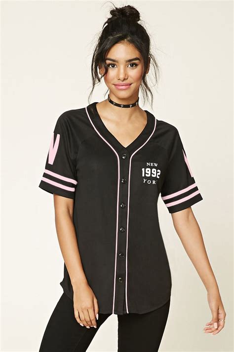 NYC 98 Baseball Jersey | Baseball jersey outfit, Baseball jersey outfit women, Jersey outfit