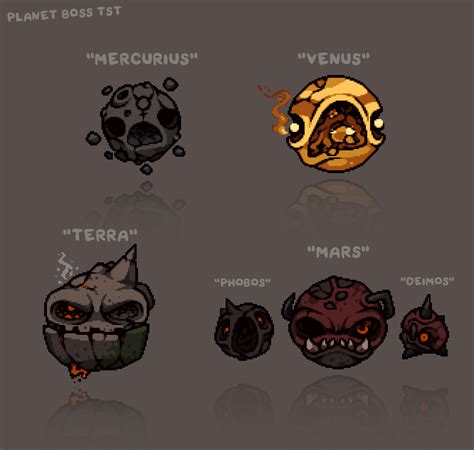 The Binding Of Isaac: Planet Bosses by AladarPenguinFool on Newgrounds