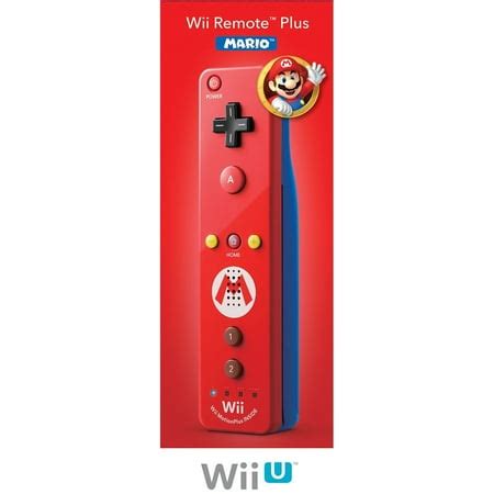 Nintendo Wii Remote Plus - Red (Wii/Wii U) - Walmart.com