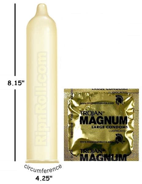 Trojan Magnum condoms - RipNRoll Condoms