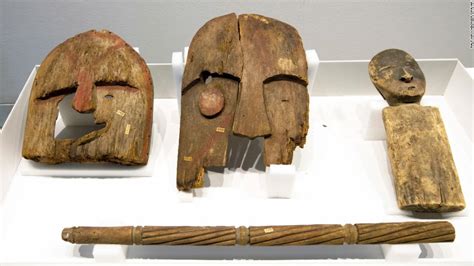 Nine sacred artifacts stolen from a Native American tribe are finally returned over 100 years ...