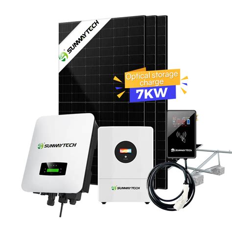 Sunway Hybrid Solar 7KW Type 2 EV Charger System - Sunway Solar