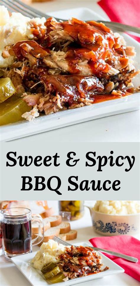 Sweet and Spicy BBQ Sauce Recipe - Pear Tree Kitchen