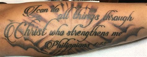 TOP 150 Philippians 4:13 Tattoo Ideas | Lord's Guidance