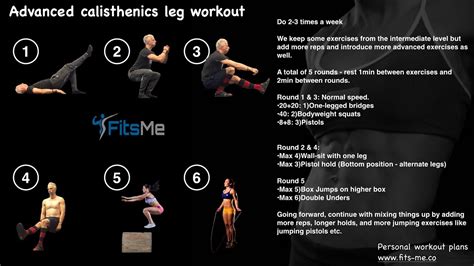 Calisthenics leg workout - YouTube