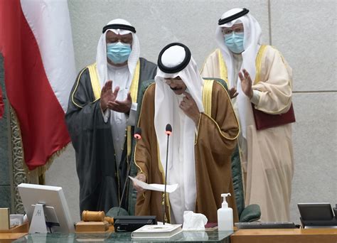 Kuwait’s new Emir Sheikh Nawaf al-Sabah takes oath at the National ...