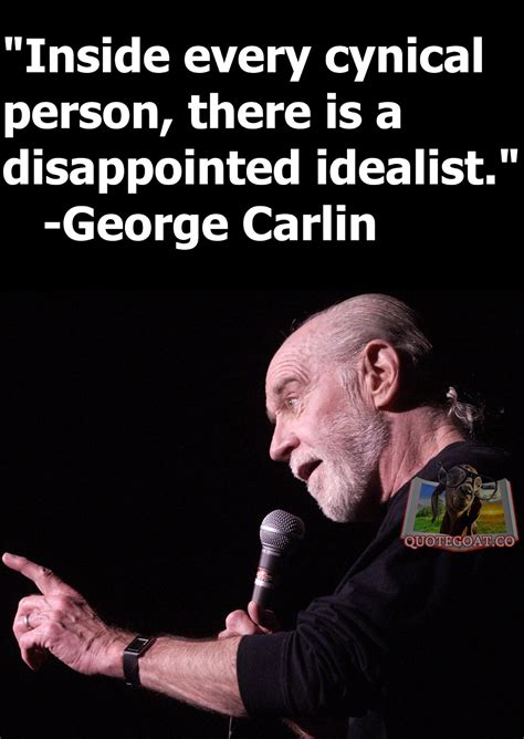 Quote Goat, Daily Quotes: George Carlin, Cynic