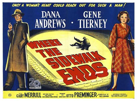 Film Noir Board: WHERE THE SIDEWALK ENDS (1950)