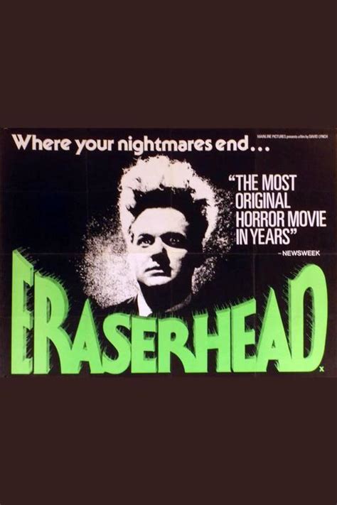 "Eraserhead" Film Poster, 1977 at 1stDibs