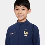 France Training Jacket Academy Pro Anthem World Cup 2022 - Midnight Navy/Metallic Gold Kids ...