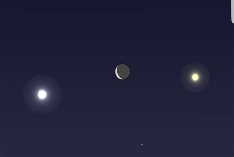 Venus, Crescent Moon and Jupiter conjunction - Celestial Events ...