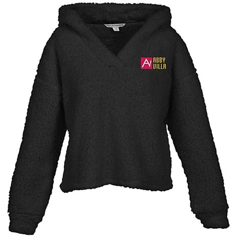 4imprint.com: Sherpa Fleece Hoodie - Ladies' 156402-L-HD