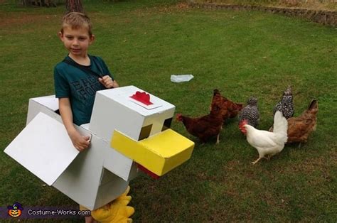 Minecraft Chicken Costume