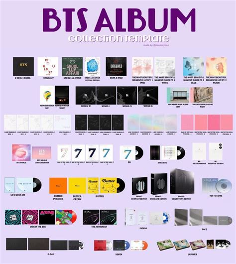 Pin by Paola Bernardo on BTS Template in 2023 | Album bts, Bts album ...