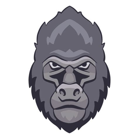 Gorilla Monkey Species Illustration Transparent PNG & SVG Vector