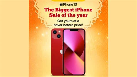 Amazon Great Indian Festival Deal: Apple's iPhone 13 to be Priced Below ...