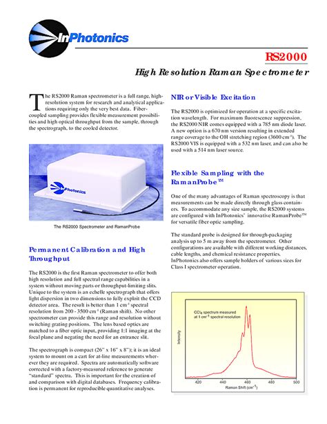 NIR Spectrometers, Near Infrared Spectroscopy